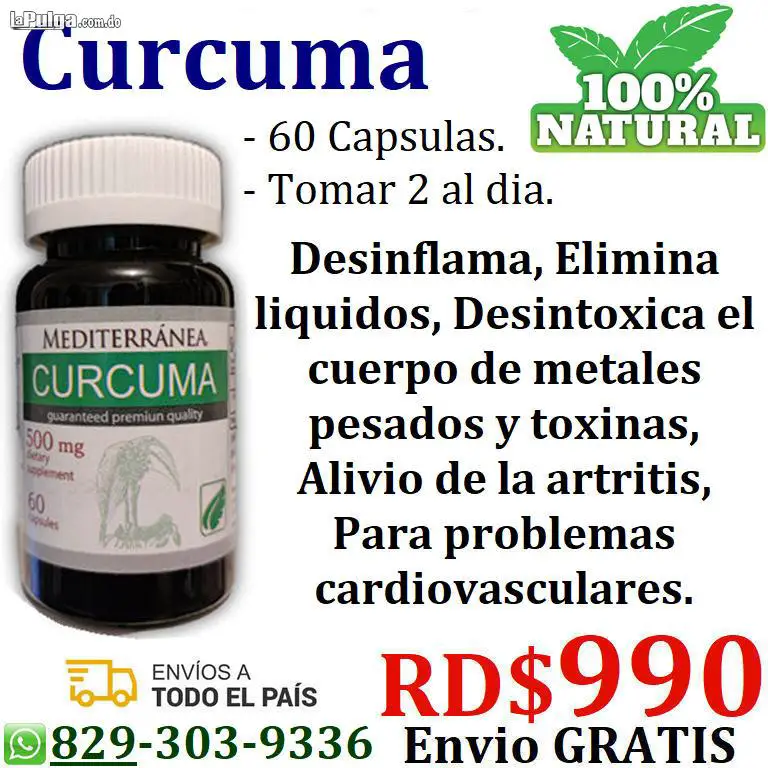 Cúrcuma en cápsulas polvo aceite pura orgánica original Foto 7131049-1.jpg