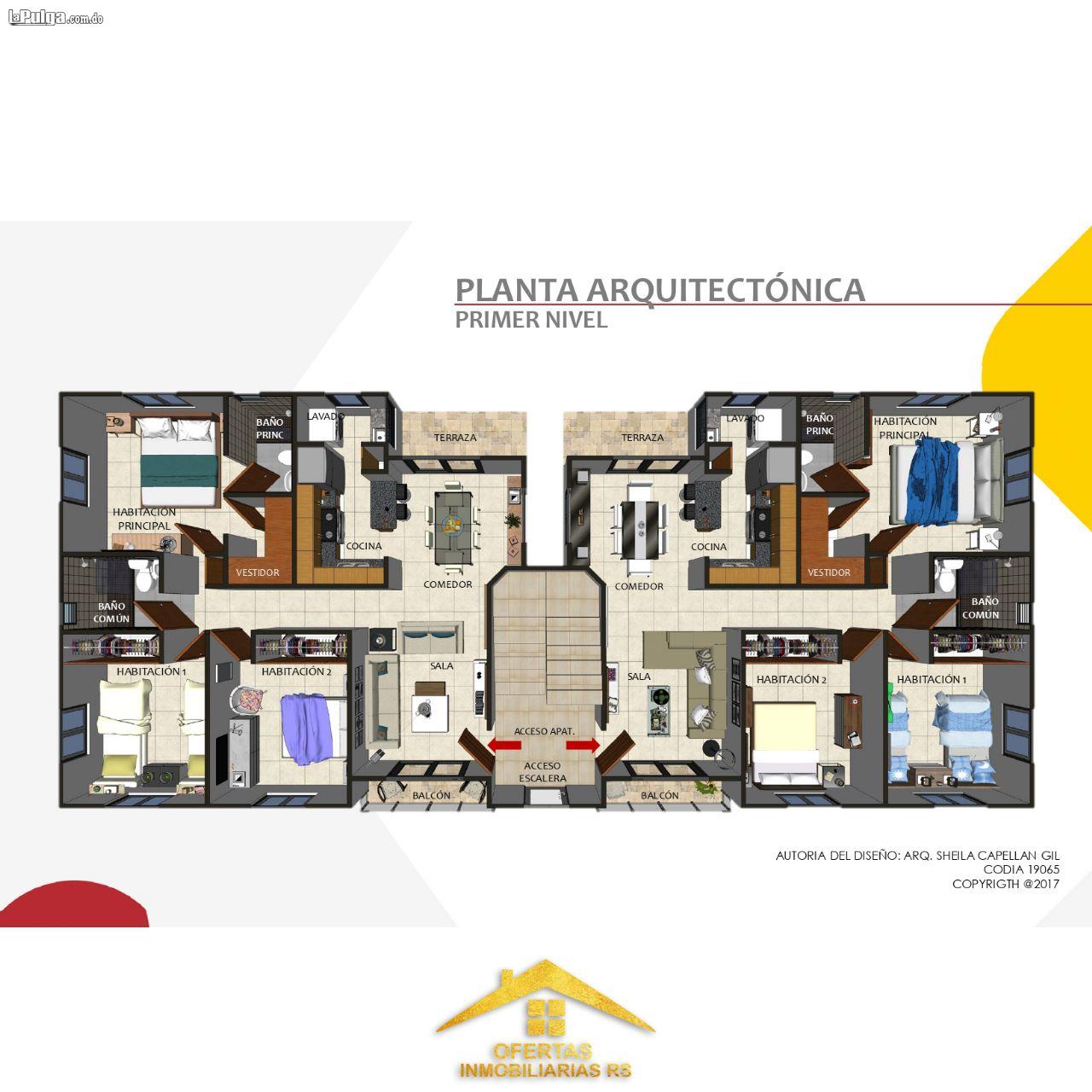 Apartamento en sector SDN - Ciudad Modelo 3 habitaciones 1 parqueos Foto 7132782-1.jpg