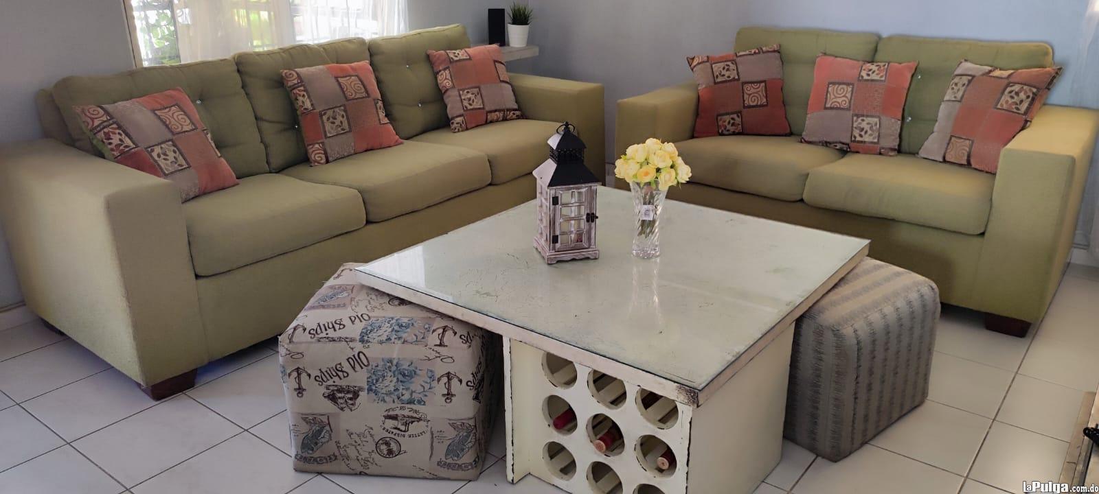 JUEGO MUEBLES SALA ESTILO VINTAGE Foto 7132987-1.jpg