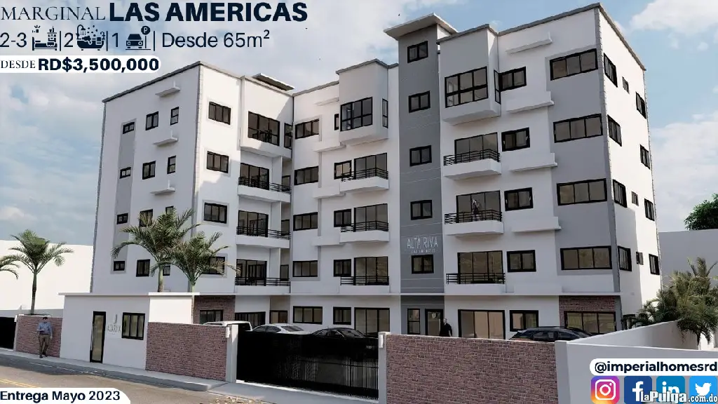 Apartamento en sector SDE - Autopista Las Americas 2 habitaciones 1 pa Foto 7133058-1.jpg