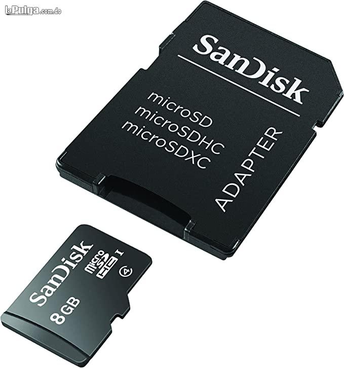 Memoria Micro SD de 8 GB con adaptador Foto 7133077-2.jpg