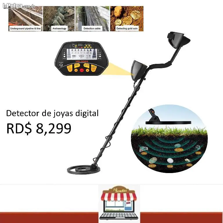 Detector De Metales con Pantalla Digital metal Detector de joyas con p Foto 7133683-2.jpg