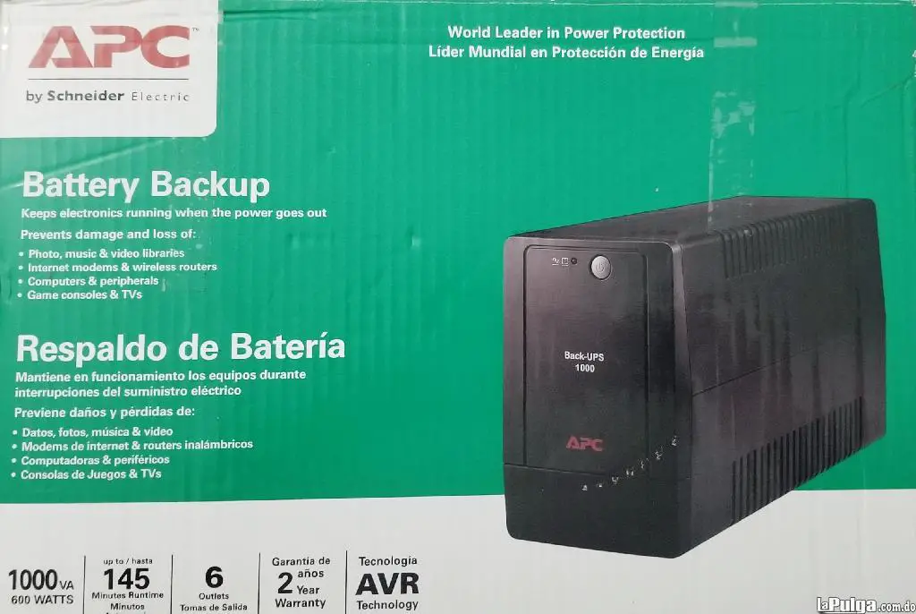 Vendo UPS de 1000VA marca APC Foto 7134360-1.jpg