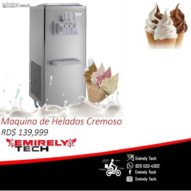 Maquina De Helados Soft Helados De Conos Varquillas Cremoso Foto 7134602-4.jpg