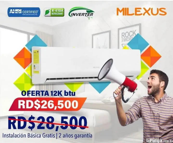 Aires inverter nuevo con garantía y instalacion somo tienda física a Foto 7135149-3.jpg