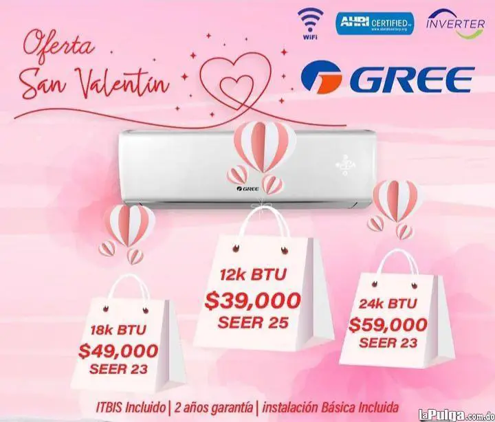 Aires inverter nuevo con garantía y instalacion somo tienda física a Foto 7135149-5.jpg
