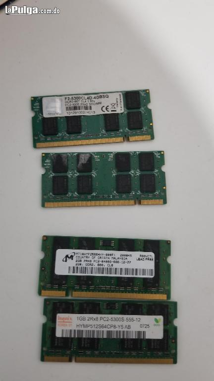 Lote memorias ram laptop ddr2 Foto 7135758-1.jpg