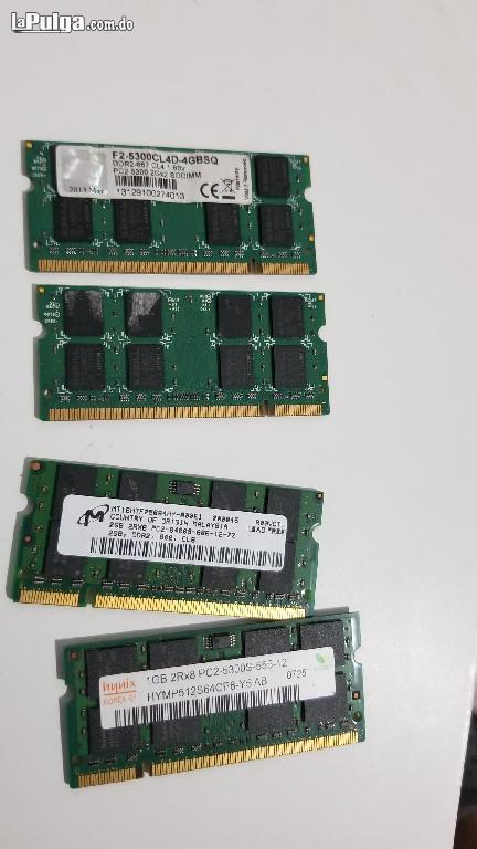 Lote memorias ram laptop ddr2 Foto 7135758-2.jpg