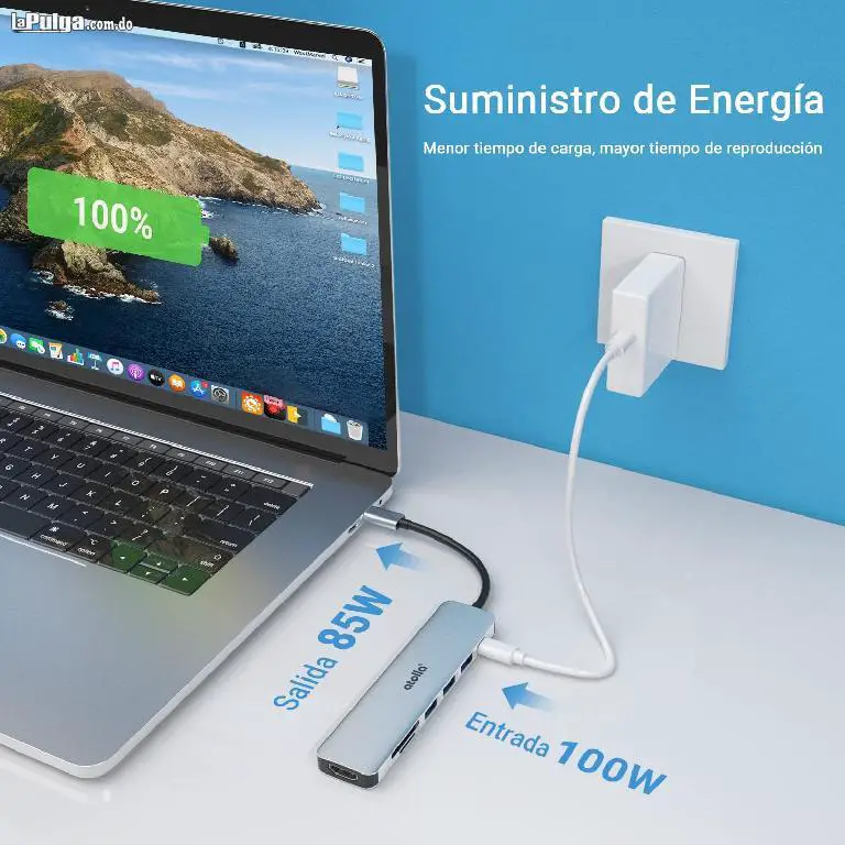 7 en 1 Adaptador USB C. HDMI 4K 100W PD Carga 3xUSB tarjeta SD y mi Foto 7135934-6.jpg