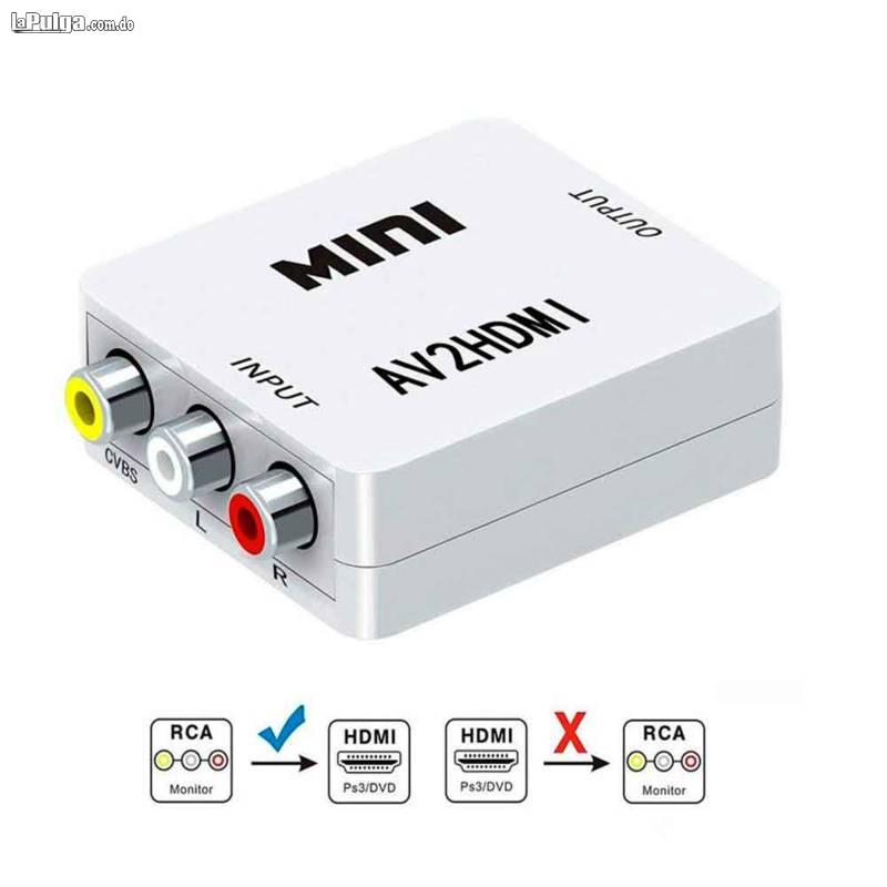 Adaptador Convertidor Hdmi A Rca Av Audio Video Conversor Tv HDTV2AV Foto 7136050-3.jpg