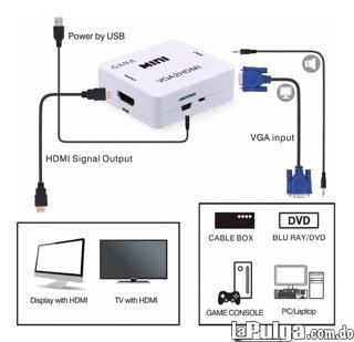 Conversor Vga A Hdmi Con Audio Conecta Notebook A Tv Full Hd Foto 7136052-3.jpg