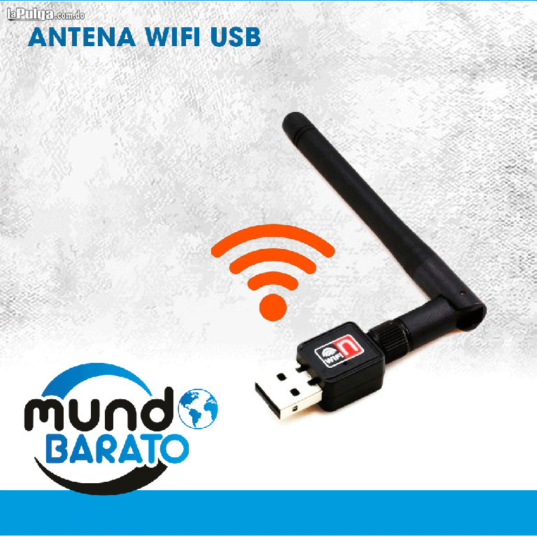 Antena Wifi Usb Receptor Wifi Con Antena Para Pc. Modem Lan