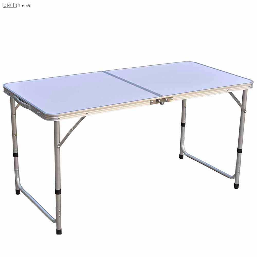 Mesa Plegable Portatil de Aluminio Armable Ajustable Camping viaje Foto 7137183-4.jpg