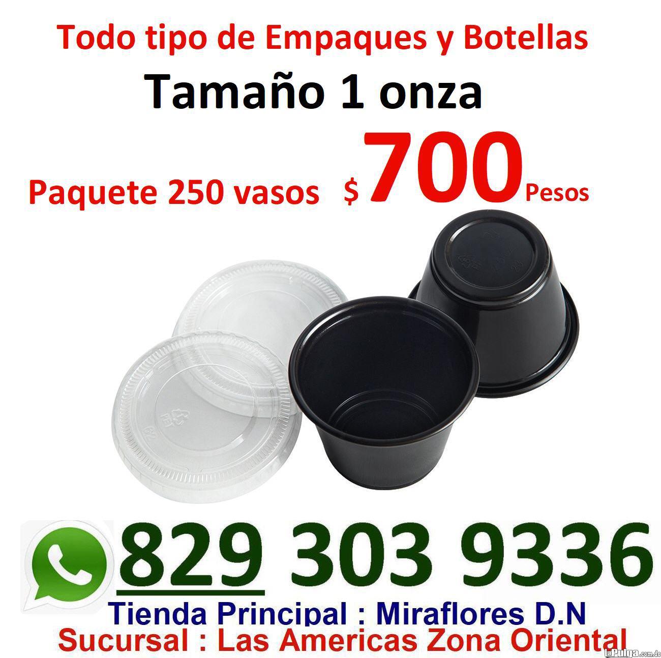 Envases para negocios salsas comida plasticos desechables de 1 onza Foto 7137195-2.jpg