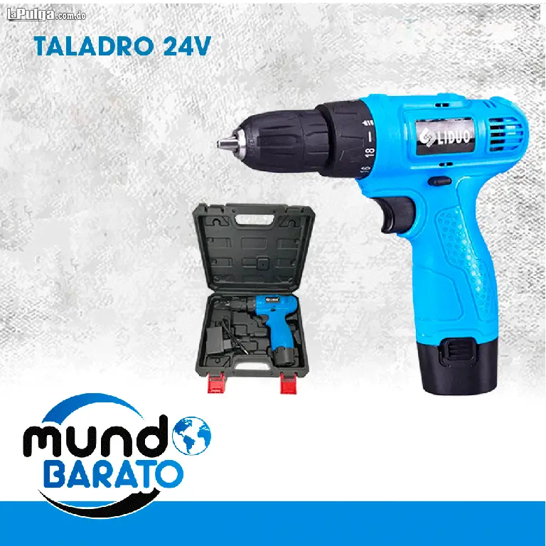 Taladro 12V Inalambrico Recargable 2 pilas 30 piezas Destornillador Foto 7137450-1.jpg