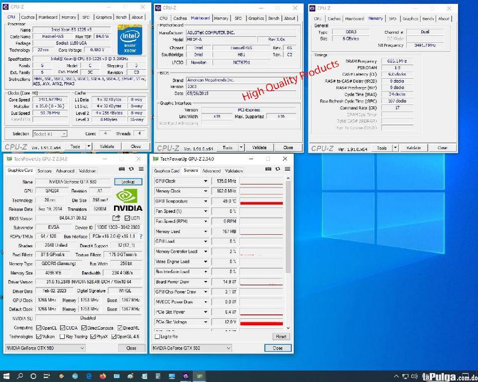 -----Procesador Intel Xeon E3-1225 v3 Socket 1150 3.20GHz Foto 7137500-5.jpg