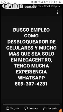 BUSCO EMPLEO COMO DESBLOQUEADOR DE CELULARES EN PLAZAS Foto 7137686-3.jpg