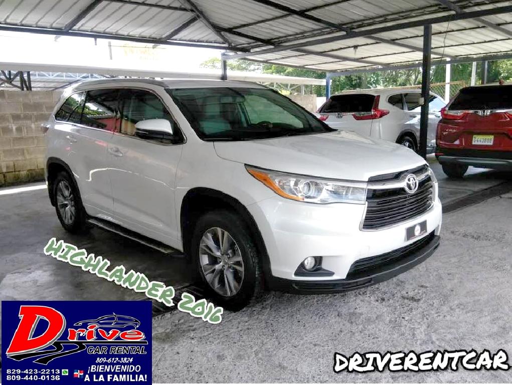 En Alquiler Toyota Highlander 2016  DRIVE RENT A CAR Santiago Rep. Dom Foto 7138015-2.jpg