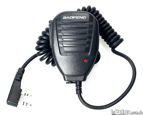 Microfono de mano para radio de comunicacion Walkie Talkie Foto 7138578-2.jpg
