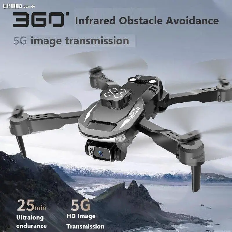 DRONES S165 CON DOBLE CAMARA 4K CON SENSORES ANTICHOQUES CON 2 BATERIA Foto 7138756-4.jpg