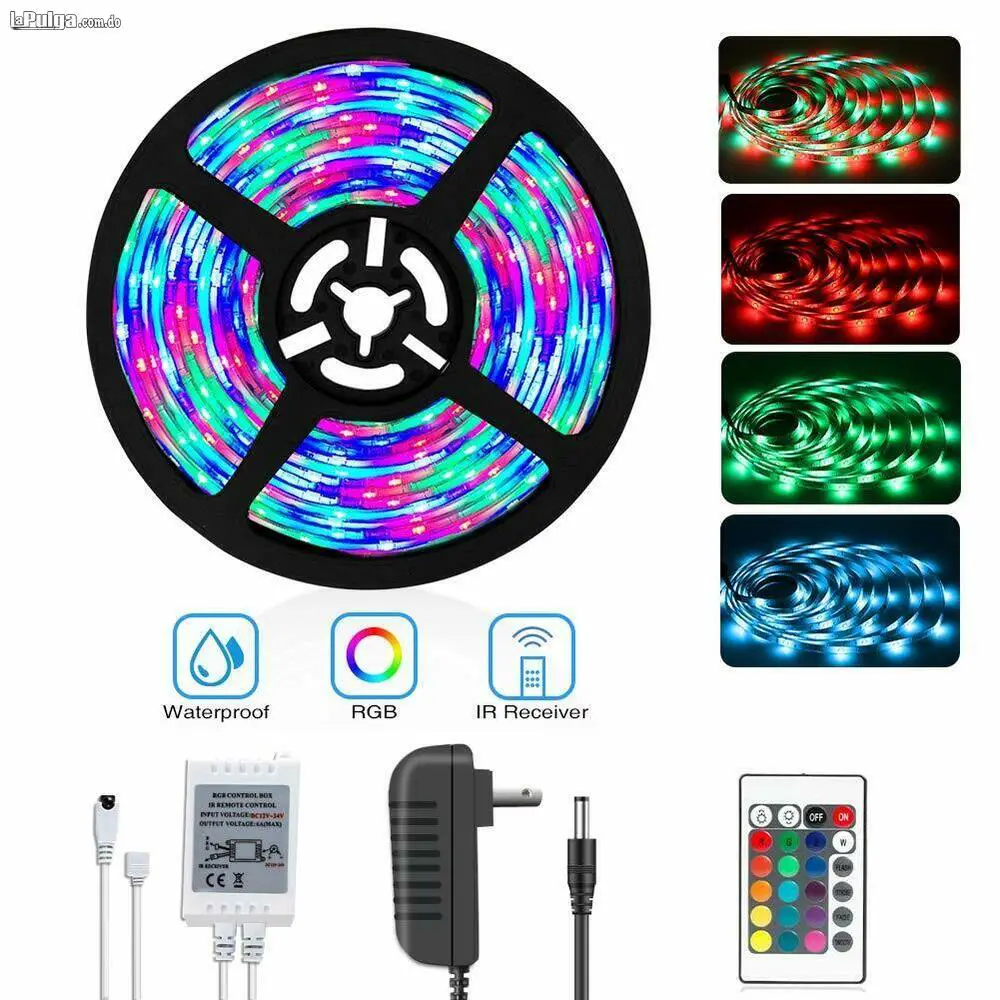 Tiras led RGB 5 metros - 15 pies Foto 7139213-1.jpg