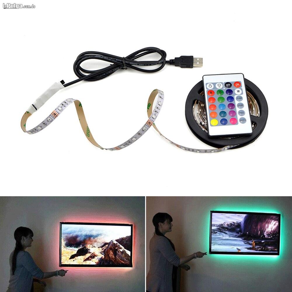 Tiras LED RGB USB de 2 metros ideal para TV