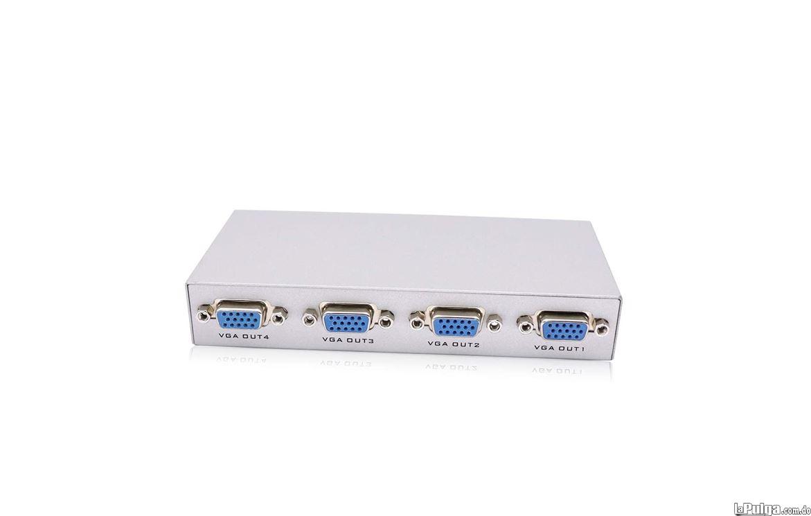 Interruptor Splitter para monitores  VGA  1 en 4 puertos de vídeo Foto 7139439-2.jpg