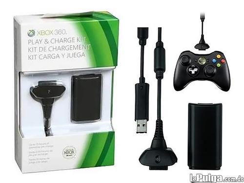 Kit Carga Y Juega Xbox 360 Cargador  Foto 7139529-5.jpg