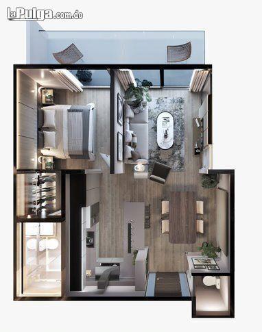 Proyecto de Apartamento 1 Y 2 Habitaciones con linea Blanca inluida Foto 7140787-5.jpg