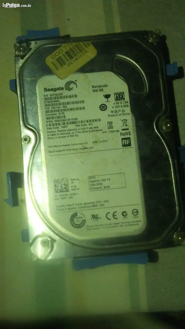 Disco duro para PC y DVR 500gb Foto 7141698-2.jpg