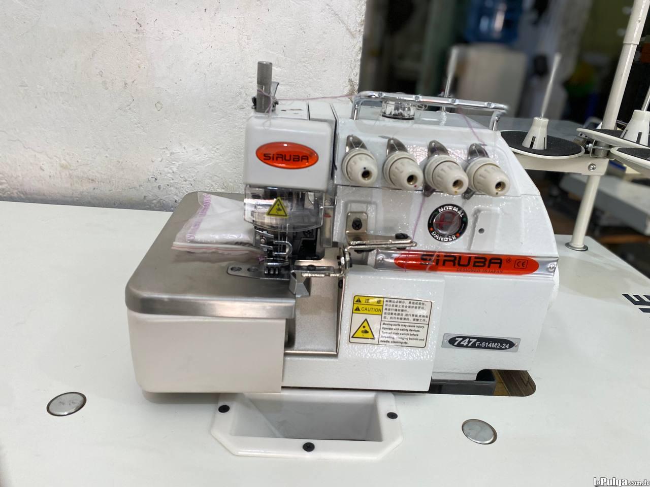 maquina de coser mero alta velocidad Overlock marca Siruba 4 hilos Foto 7142513-4.jpg