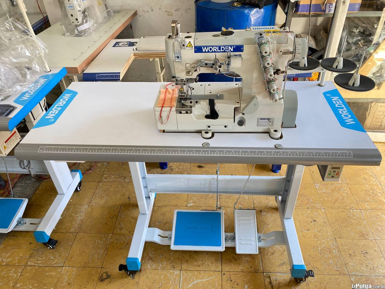 máquina de coser Industrial full cover Worlden modelo WD-500-02BB  Foto 7142516-3.jpg