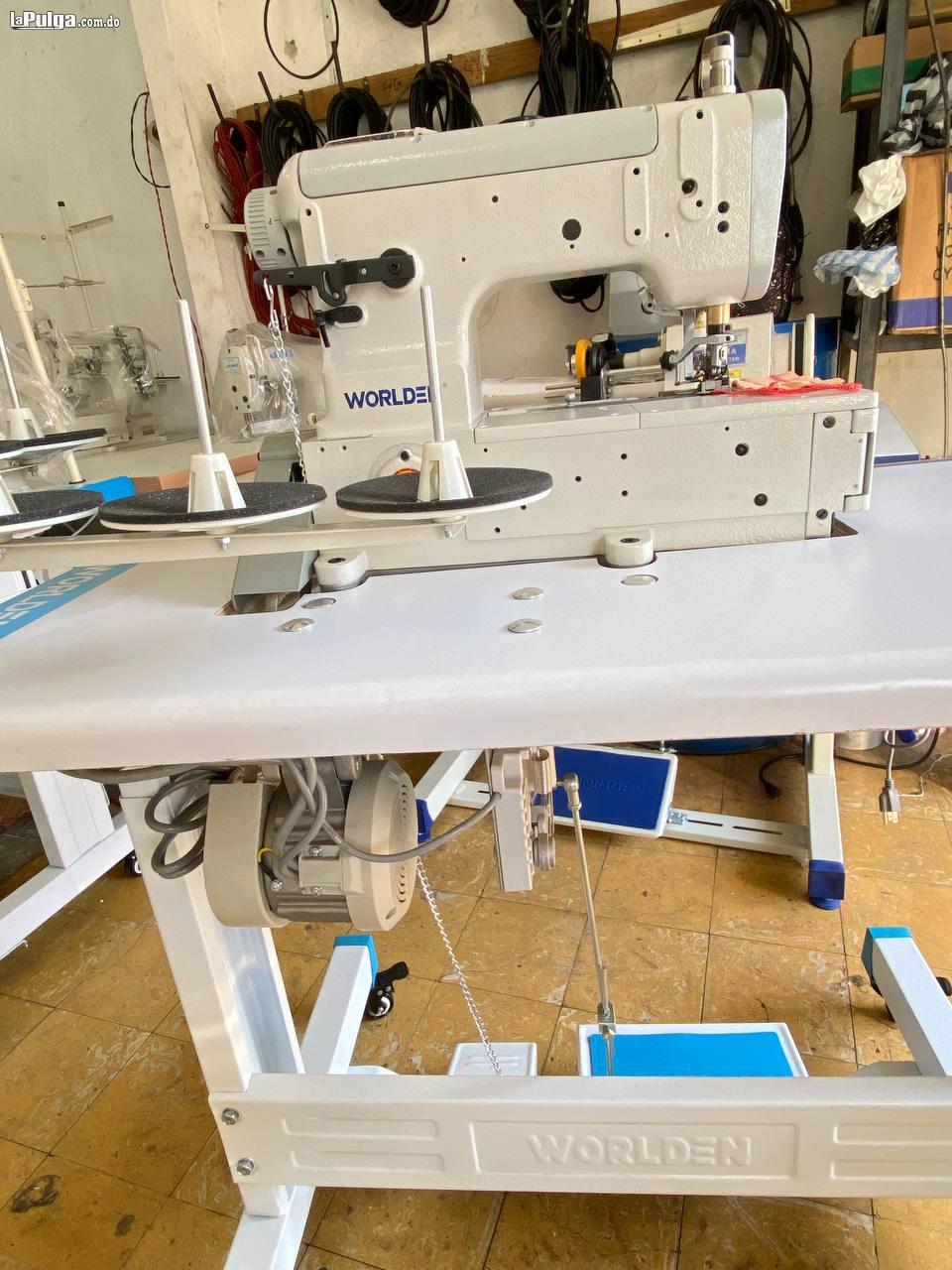 máquina de coser Industrial full cover Worlden modelo WD-500-02BB  Foto 7142516-4.jpg