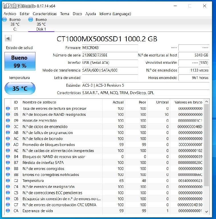 Disco Duro SSD Crucial MX5001000 GB Foto 7143031-1.jpg