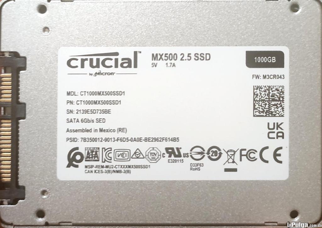 Disco Duro SSD Crucial MX5001000 GB Foto 7143031-2.jpg