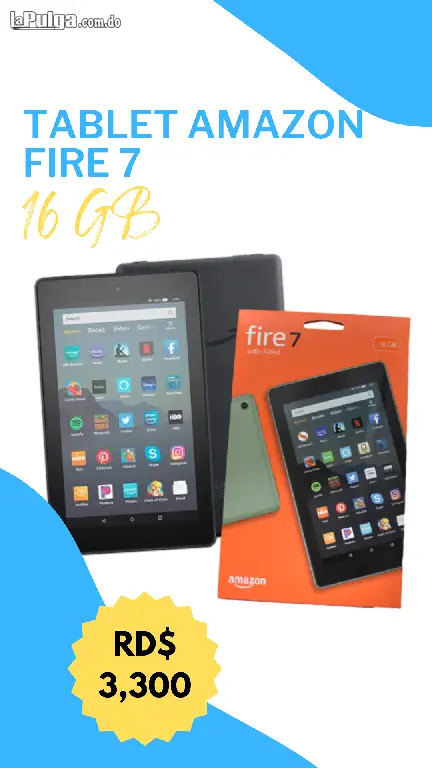 Tablet amazon fire 7 de 16gb Foto 7146304-2.jpg