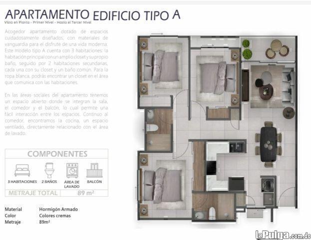 Residencial LP11 apto apto tipo A 3er nivel ciudad juan bosch Foto 7148788-2.jpg