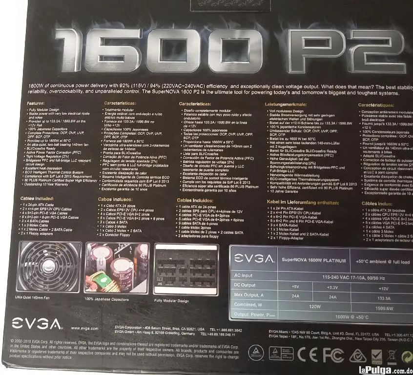 2 Power supply Corsair AX 1600i y Power supply Supernova EVGA 1600 P2 Foto 7148795-1.jpg