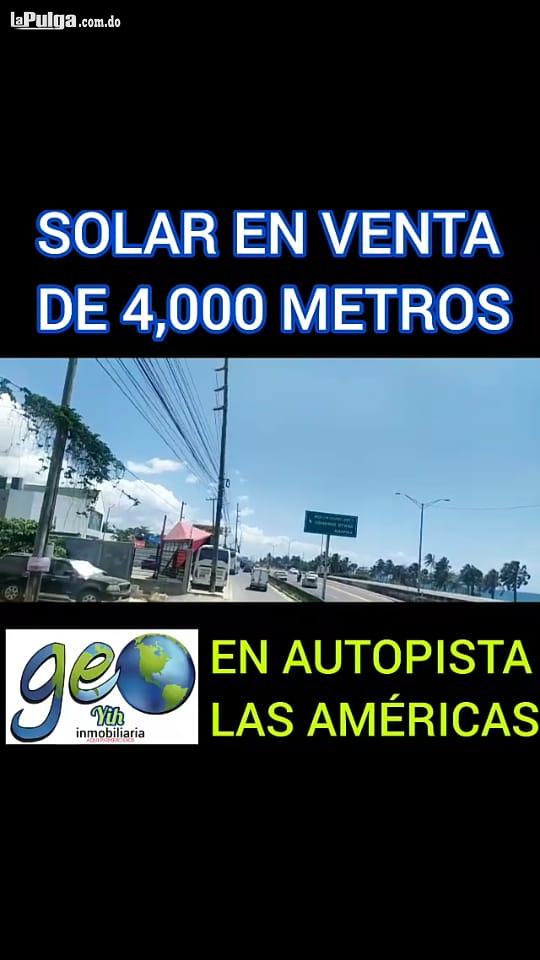 En la Aut.Las Americas Terreno de 4000 Mts en Venta Foto 7150991-5.jpg