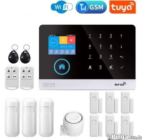 Kit Alarma de Seguridad Inalambrica WiFi GSM Alertas Remotas Llamadas Foto 7153453-1.jpg