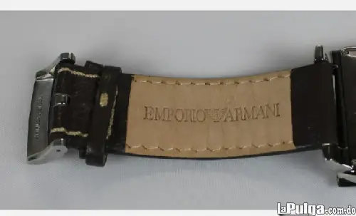 Emporio Armani X-LARGE Reloj Quare para hombre - Correa de cuero - B Foto 7153841-1.jpg
