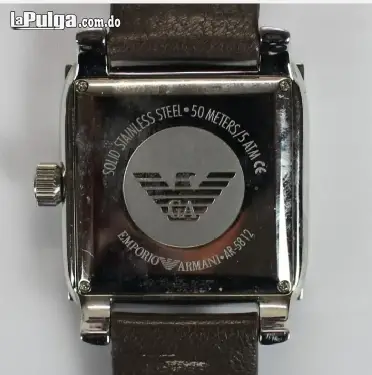 Emporio Armani X-LARGE Reloj Quare para hombre - Correa de cuero - B Foto 7153841-3.jpg