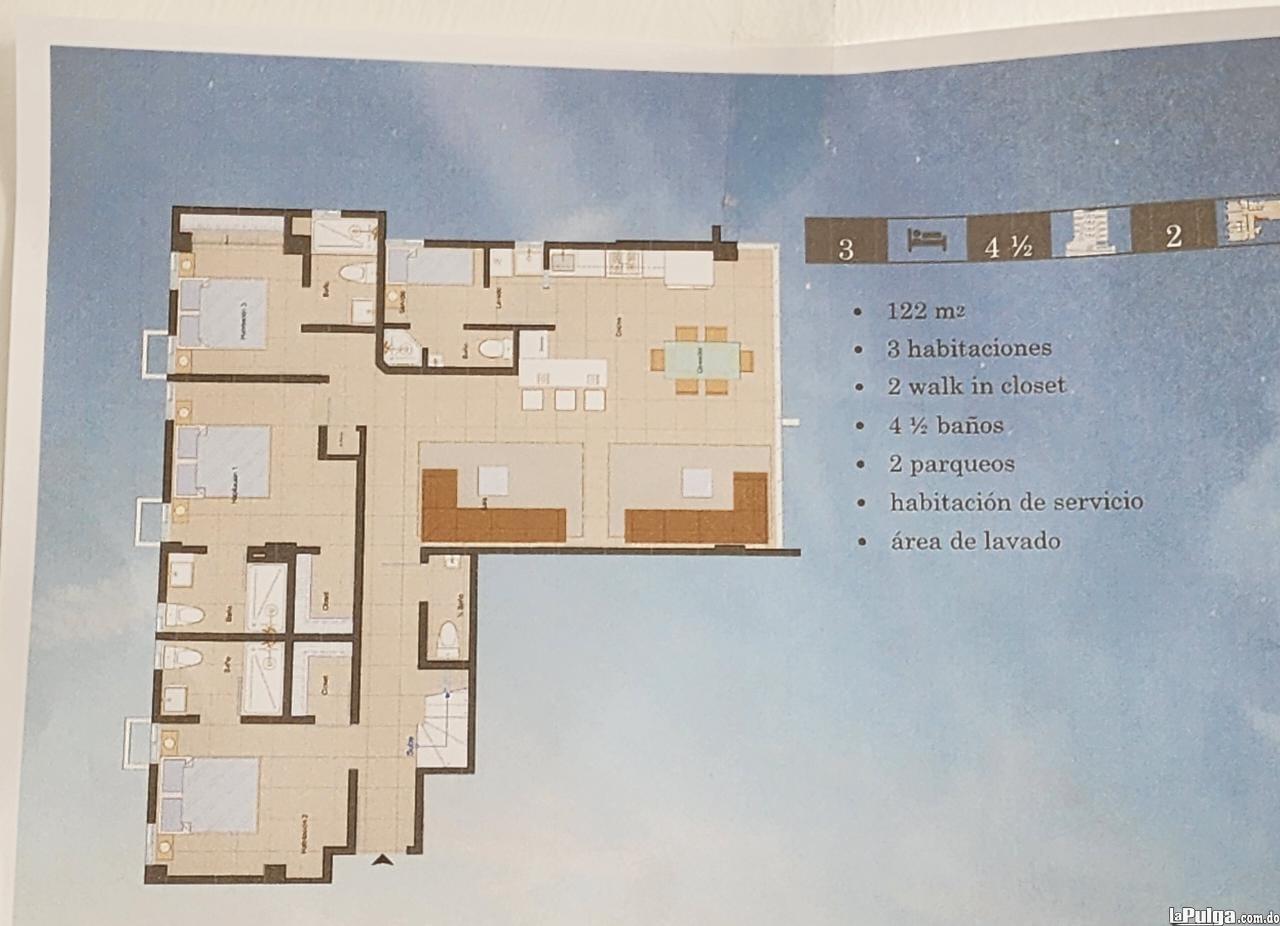 Apartamento en sector DN - El Millon 3 habitaciones 2 parqueos Foto 7154563-3.jpg