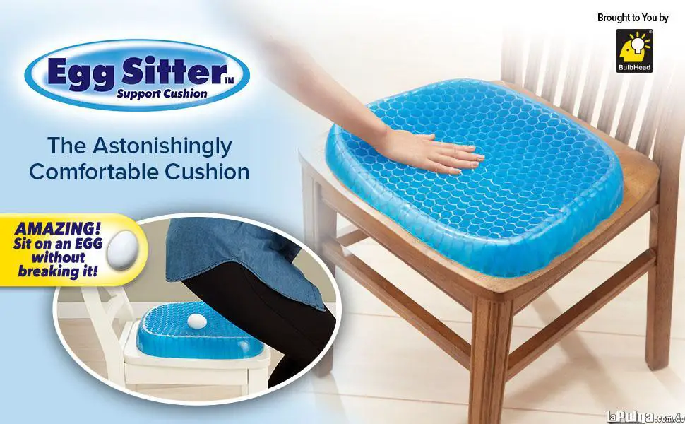 Cojín de gel de apoyo para asiento de oficina en casa Egg Sitter Foto 7155711-2.jpg