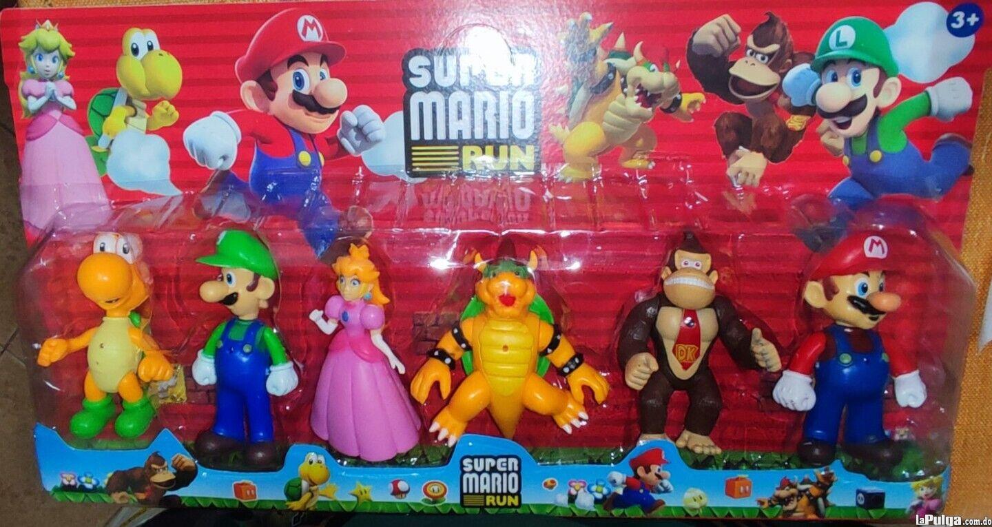 SET DE MARIO BROSS SUPER MARIO RUN 6 FIGURAS Foto 7156217-1.jpg