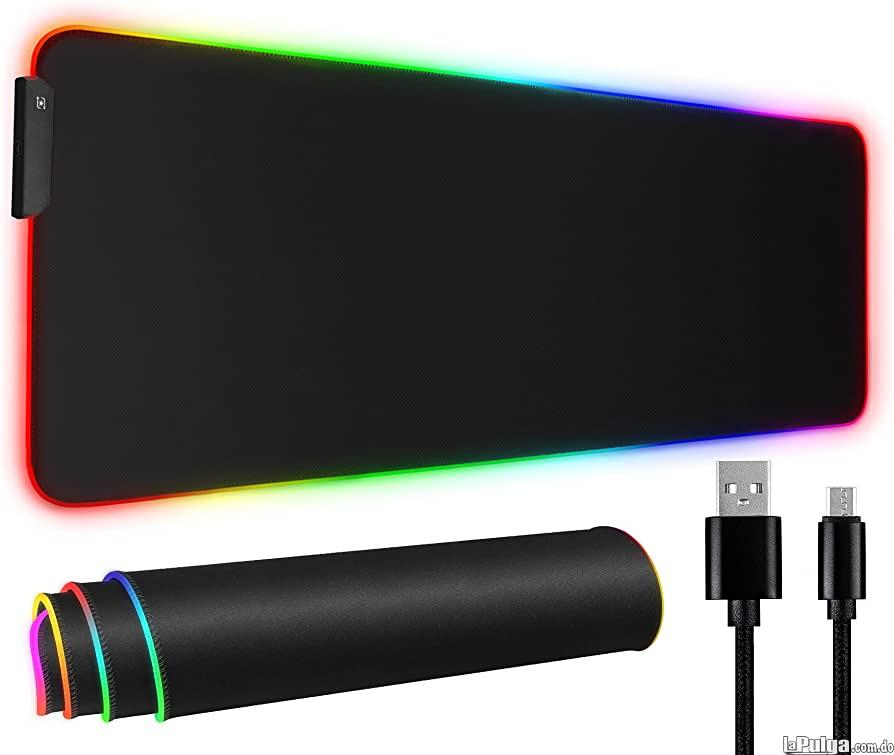 Mouse Pad Gaming RGB Iluminado 80CM X 30CM con luz LED 12 colores  Foto 7156219-1.jpg