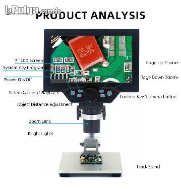 Microscopio USB digital con pantalla 7 pulgadas 1200X HD soporte ajust Foto 7156324-5.jpg