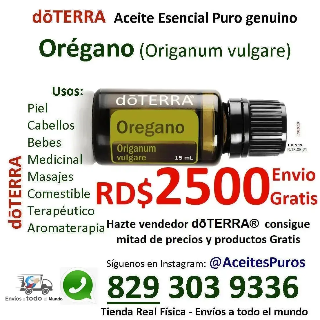 Aceite de ORÉGANO puro original medicinal comestible  Foto 7156950-3.jpg