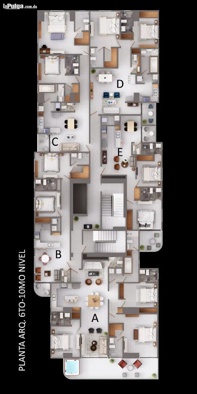 Apartamento en sector SDE - Alma Rosa 2 habitaciones 2 parqueos Foto 7158274-2.jpg