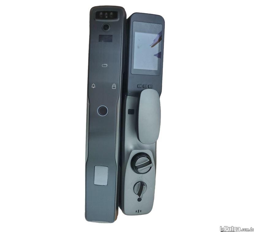 Cerradura inteligente wifi para puertas con camara y timbre G-070 Foto 7158892-3.jpg